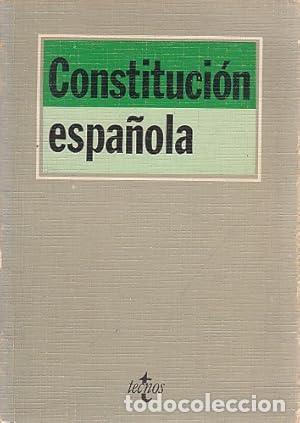 B&uuml;cher: Constituci&oacute;n espa&ntilde;ola. - TECNOS (EDITA). TDK888