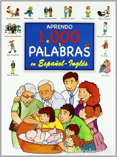 Libros: Aprendo 1000 palabras espa&ntilde;ol-ingl&eacute;s- 9788466215466