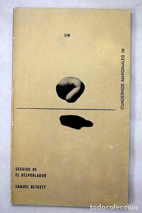 Libros: Sin ; El despoblador.- Beckett, Samuel