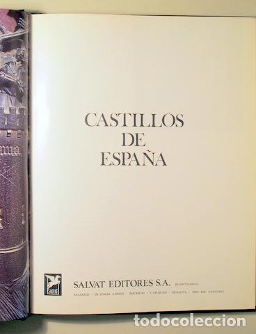 books: CASTILLOS DE ESPA&Ntilde;A - Barcelona 1970 - Muy ilustrado