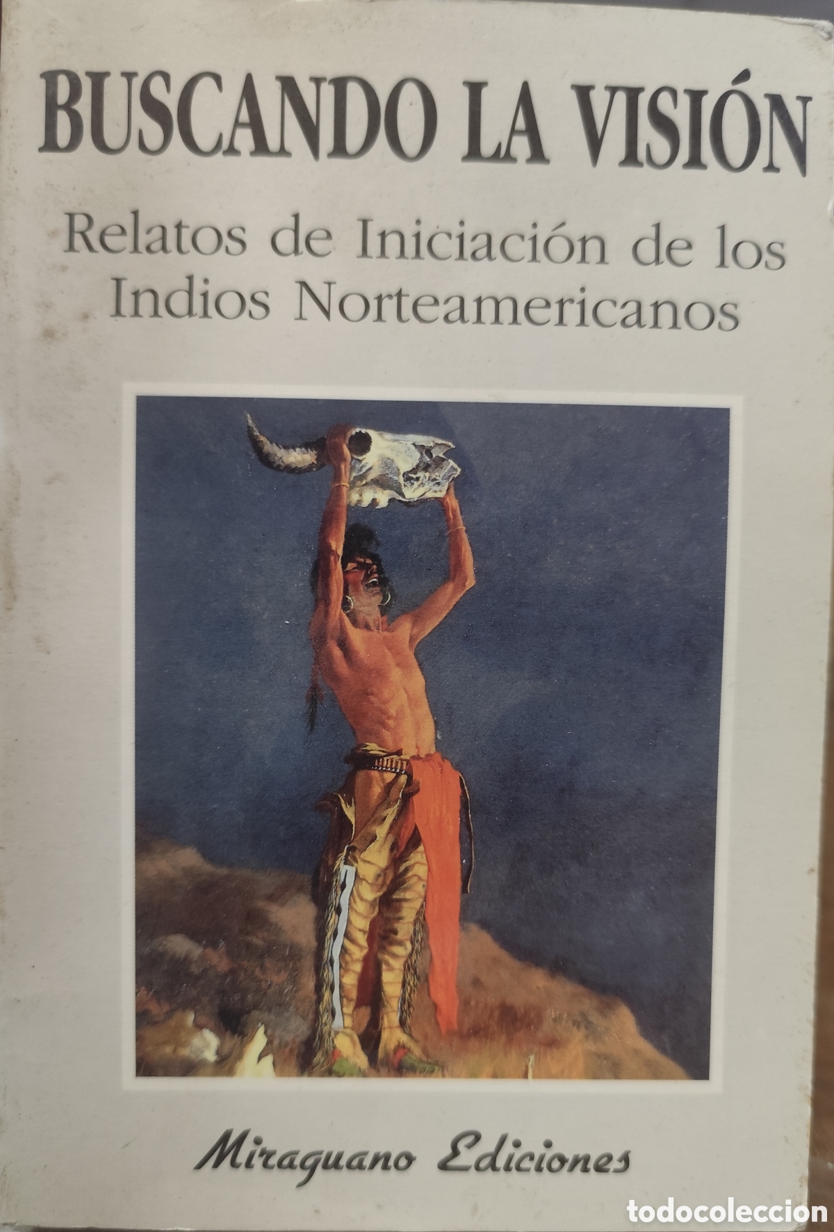 Libros: BUSCANDO LA VISION. Relatos de Iniciaci&oacute;n de los Indios Norteamericanos - FUENTE DEL PILAR, J. J. (