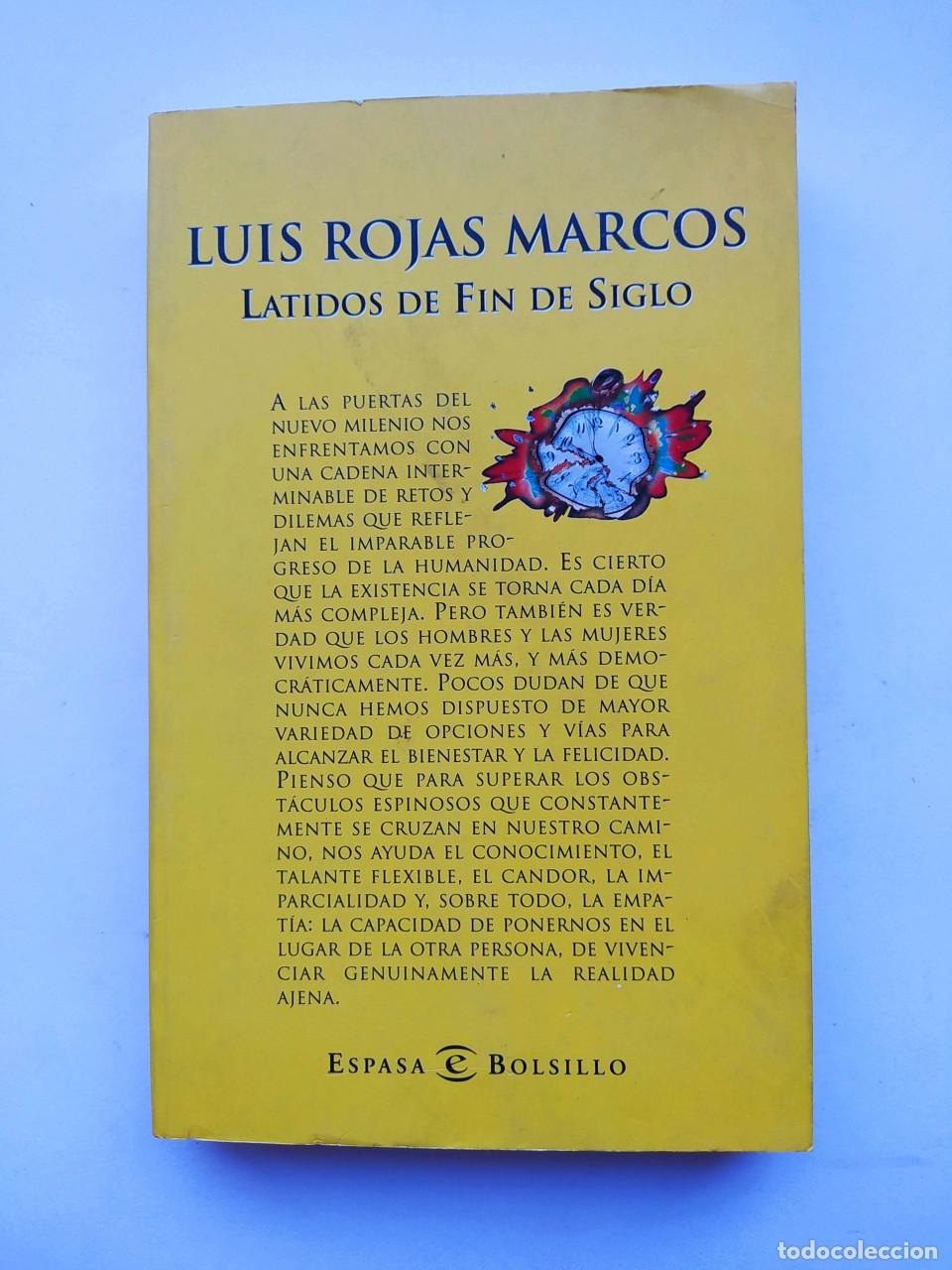 B&uuml;cher: Latidos de fin de siglo. - Luis Rojas Marcos. TDK612