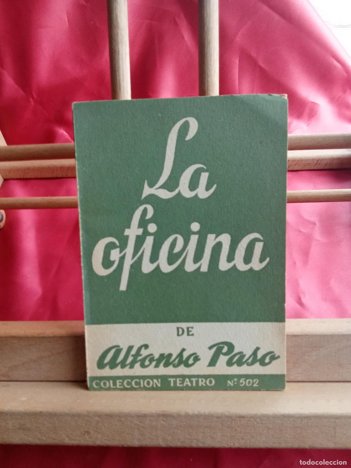 Libros: La oficina de Alfonso Paso N.5070