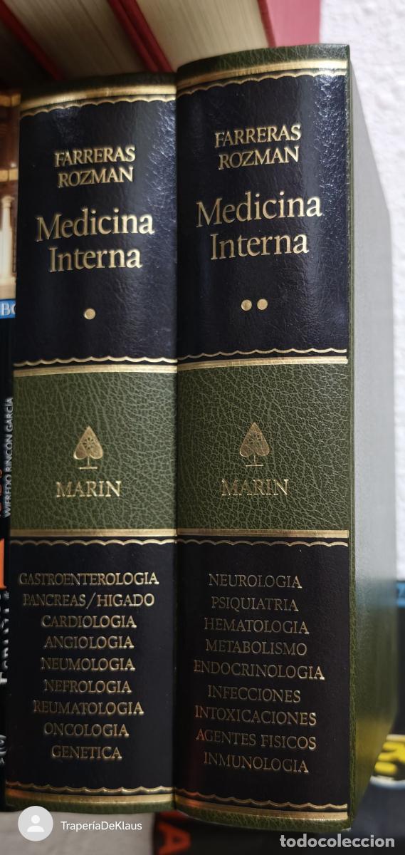 Libros: MEDICINA INTERNA, FARRERAS Y ROZMAN, DOS TOMOS - tdkpn -