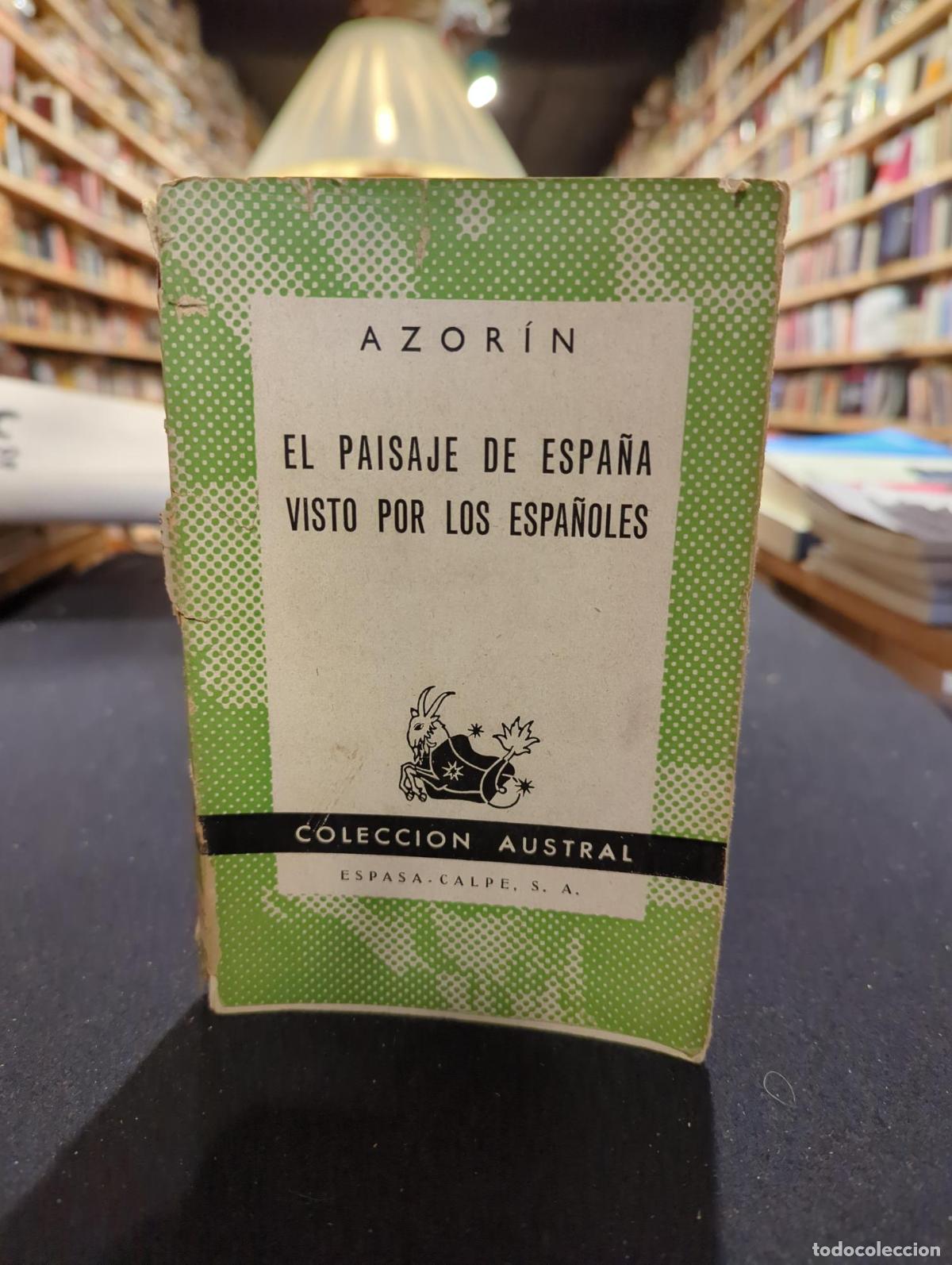 books: El paisaje de Espa&ntilde;a visto por los espa&ntilde;oles - AZORIN