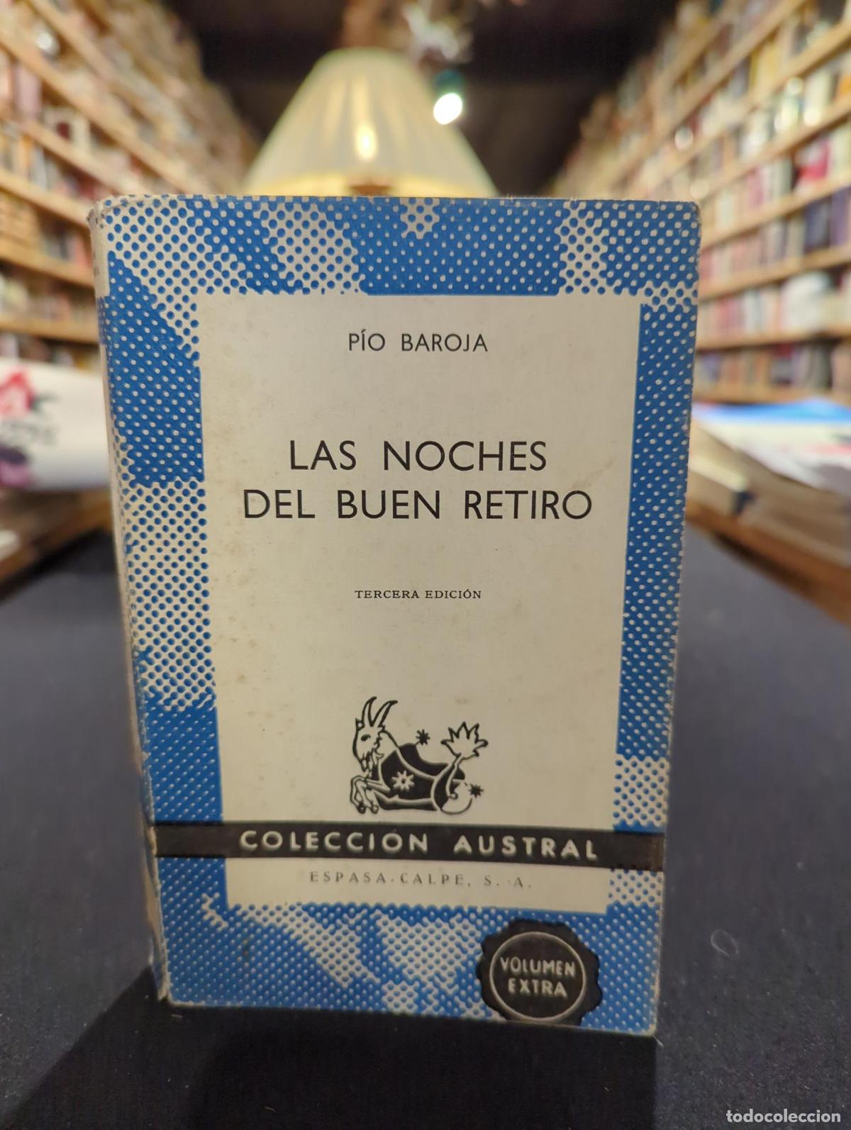books: Las noches del buen retiro - Pio Baroja
