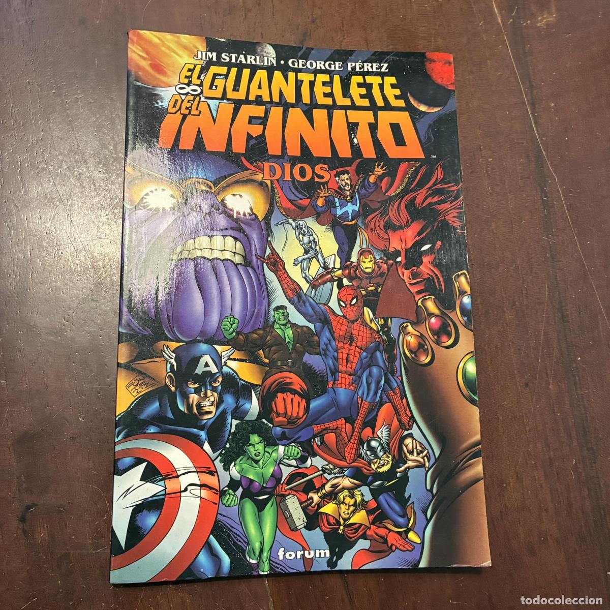 Livres: El guantelete del infinito. Dios - Jim Starlin. George P&eacute;rez
