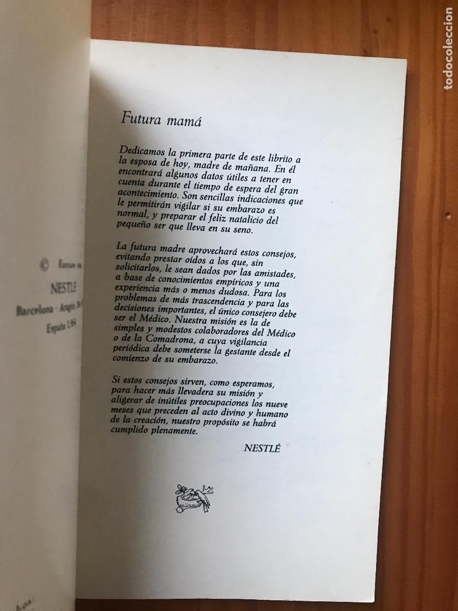 Libros: Libro Nestl&eacute;. A la madre. 1964 - Foto 2