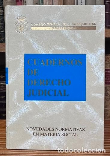 Libros: NOVEDADES NORMATIVAS EN MATERIA SOCIAL - VALDES DAL-RE, Fernando Mariano
