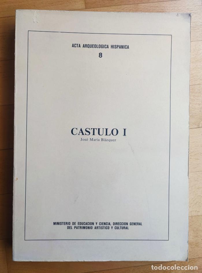 Libri di seconda mano: CASTULO I - Jos&eacute; Mar&iacute;a Bl&aacute;zquez