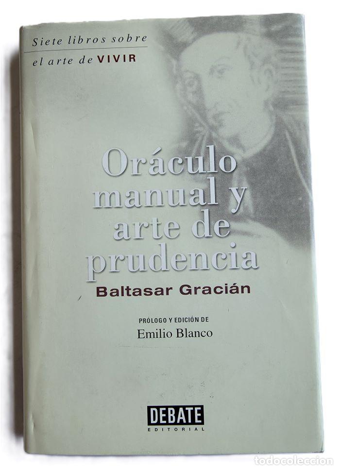 Libri di seconda mano: OR&Aacute;CULO MANUAL Y ARTE DE PRUDENCIA - Baltasar Graci&aacute;n