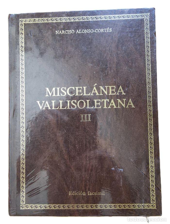 Libros: MISCEL&Aacute;NEA VALLISOLETANA III - Narciso Alonso Cort&eacute;s - Foto 1