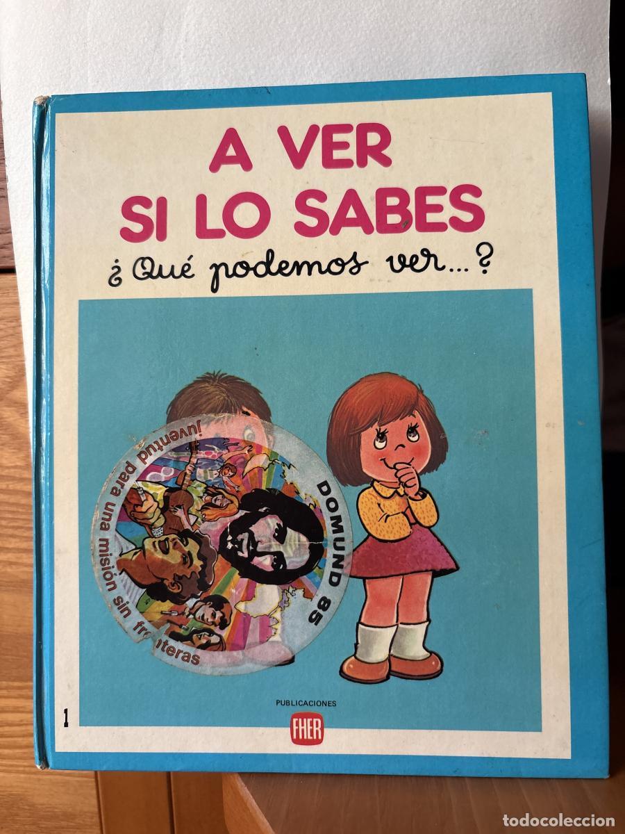 Libros: A ver si lo sabes, 1. &iquest;Qu&eacute; podemos ver....? - TDK285