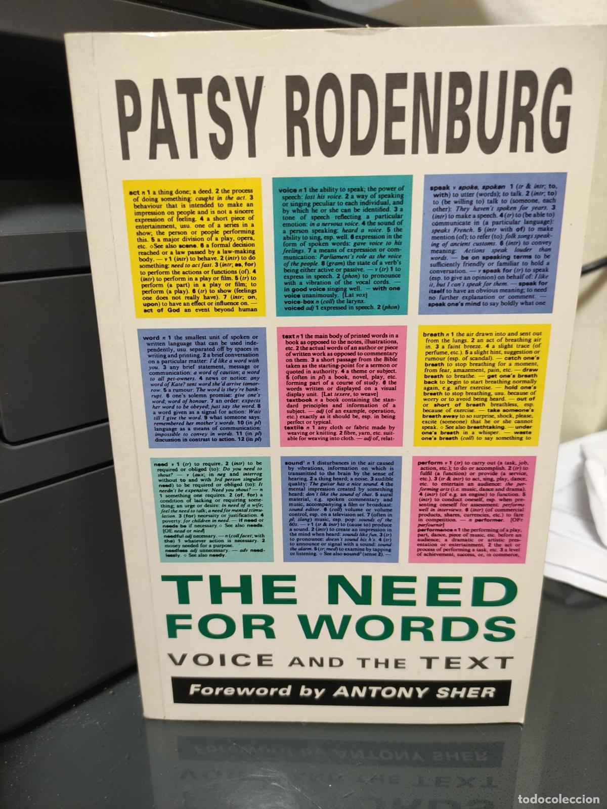Libros: The Need for Words: Voice and the Text - -