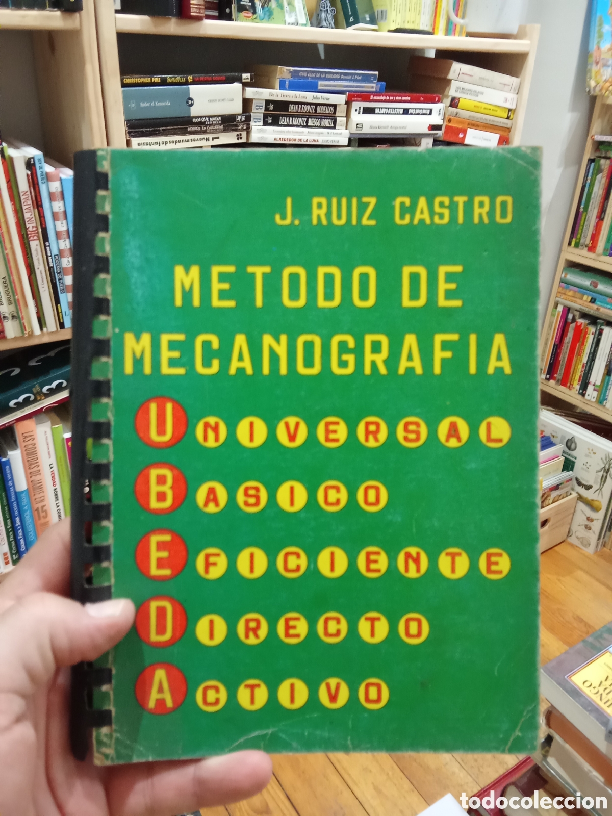 Libros: M&eacute;todo de mecanograf&iacute;a - Academia de Guardias &Uacute;beda - J.Ruiz Castro