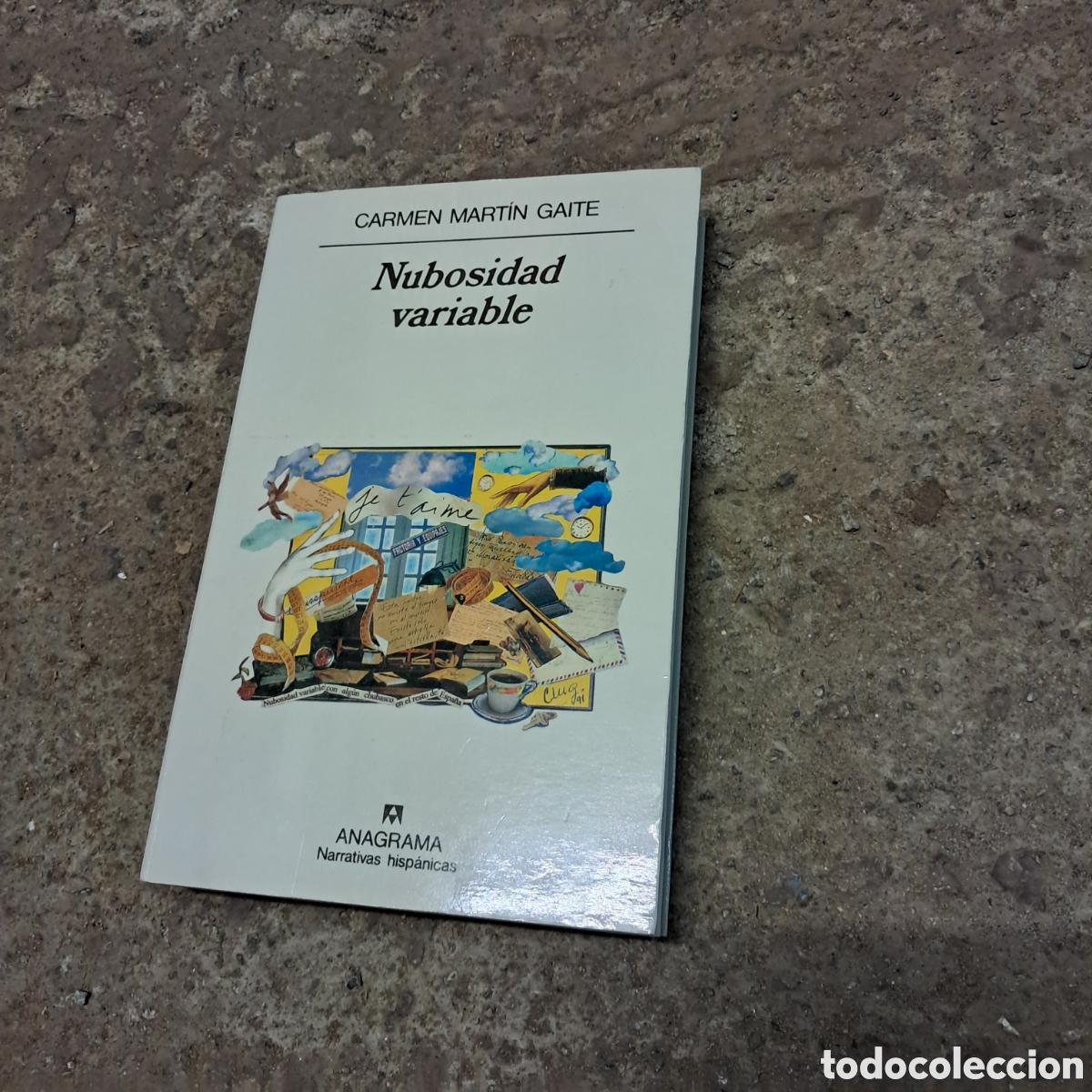 Livres: Carmen Mart&iacute;n Gaite, Nubosidad variable, Anagrama