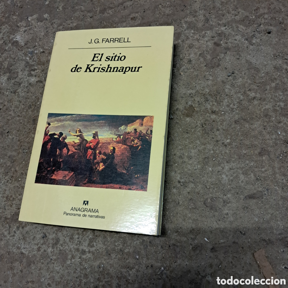 Livres: J.G.Farrell, El sitio de Krishnapur, Anagrama 217