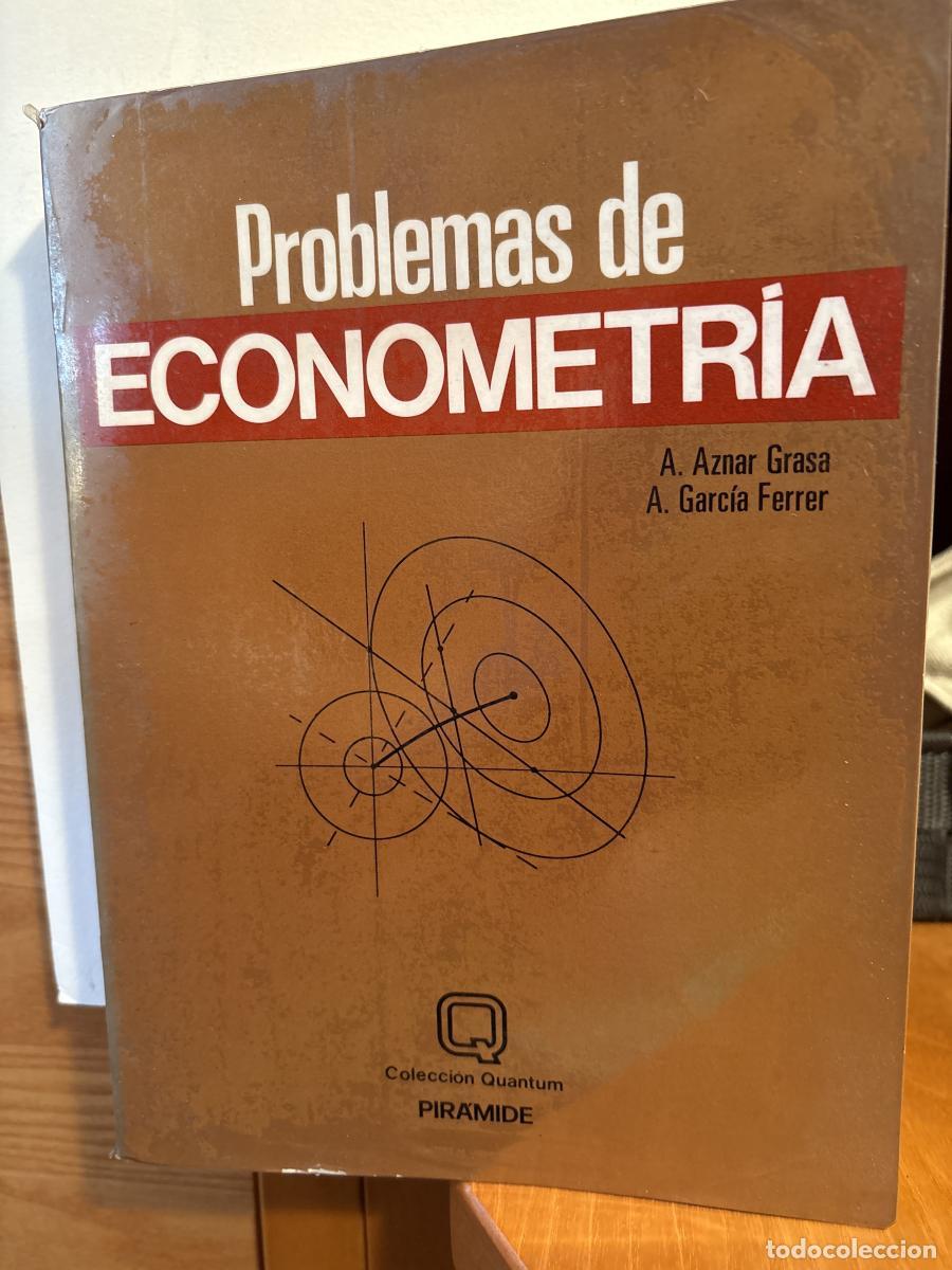 Livros em segunda m&atilde;o: Problemas de econometr&iacute;a - Antonio Aznar Grasa Antonio Garc&iacute;a Ferrer TDK741B