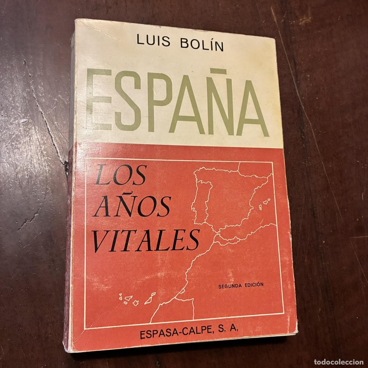 Livros em segunda m&atilde;o: Los a&ntilde;os vitales - Luis Bol&iacute;n