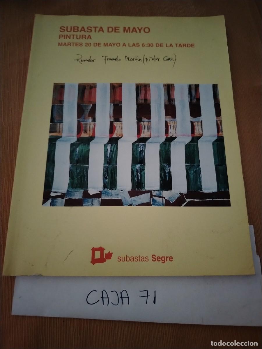 Libros: Libro subastas de mayo pintura segre