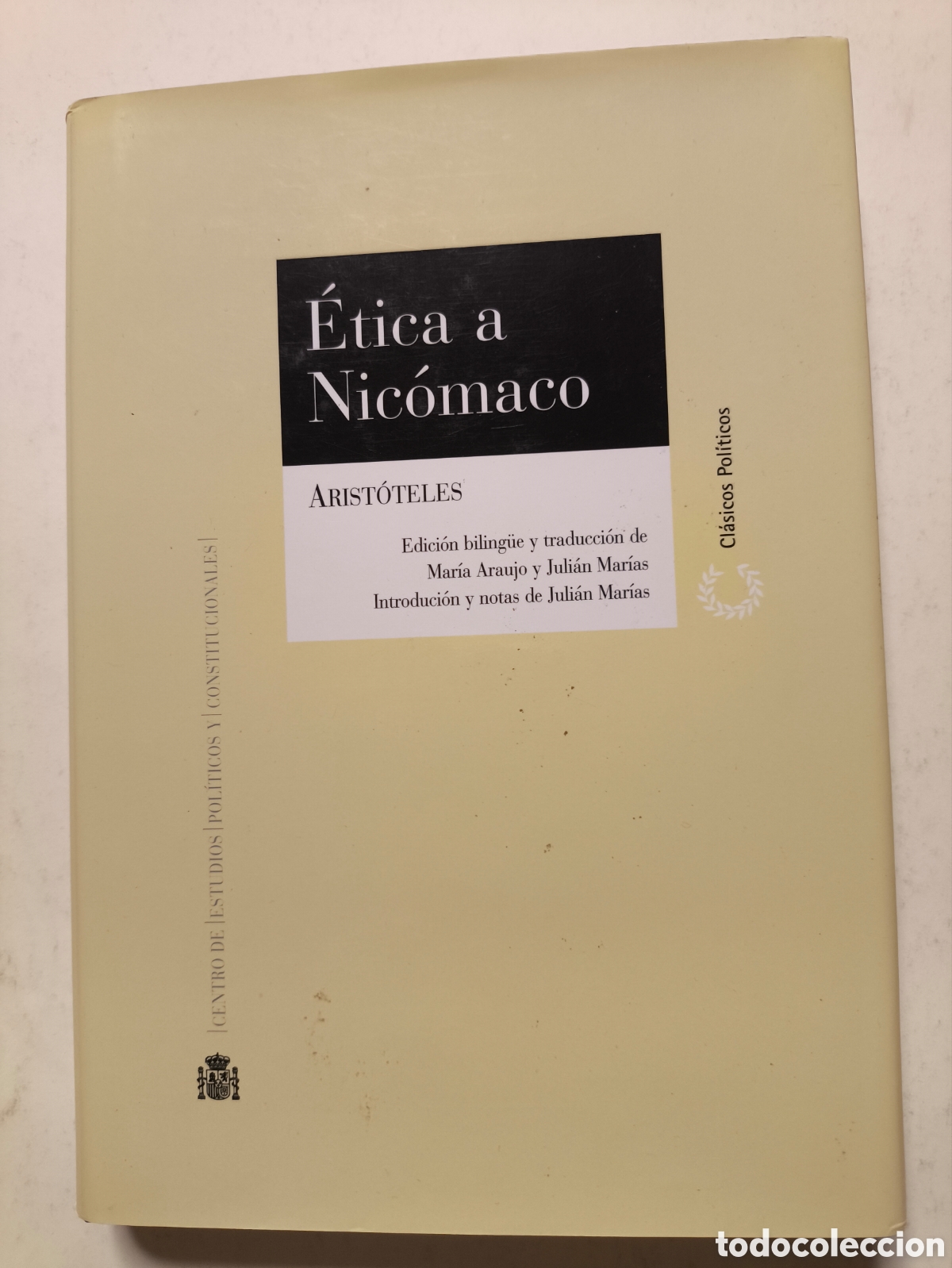 Libros: &Eacute;tica a Nic&oacute;maco. Arist&oacute;teles