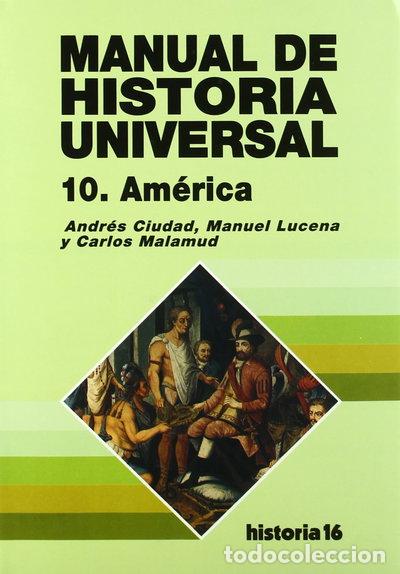 Livros em segunda m&atilde;o: Manual de historia universal, tomo 10: Am&eacute;rica- 9788476792216