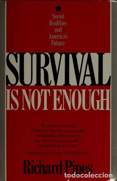 Libros: Survival is not enough- 9780671495350 - Foto 1