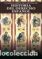 Libros: Comentarios de Textos de Historia del Derecho Espa&ntilde;ol- 9788416466184