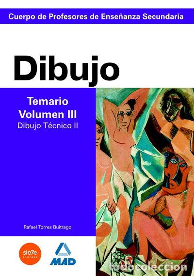 Livros em segunda m&atilde;o: Cuerpo de profesores de ense&ntilde;anza secundaria. Dibujo. Temario. Volumen iii. D...- 9788466578899