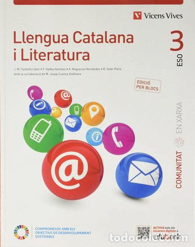 Libros: Llengua Catalana i Literatura 3 BL (CEX)- 9788468286297