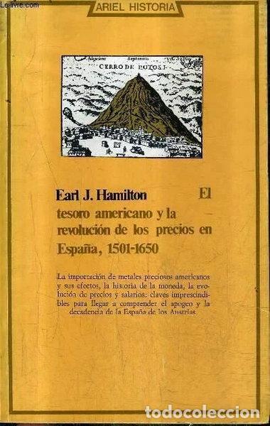 Libros: El tesoro americano y la revoluci&oacute;n de los precios en Espa&ntilde;a, 1501-1650- 9788434465060