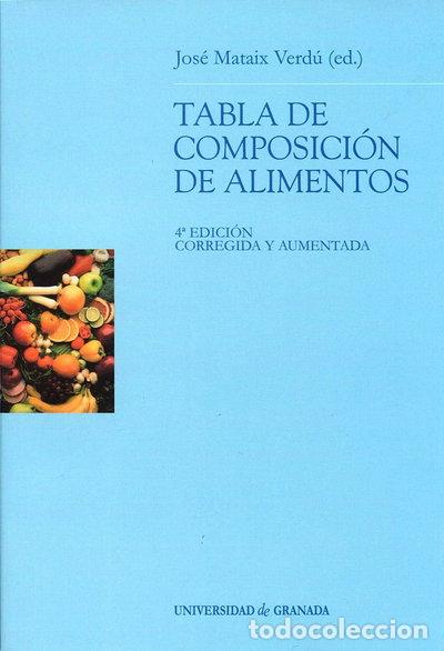 books: Tabla de composici&oacute;n de alimentos- 9788433830500