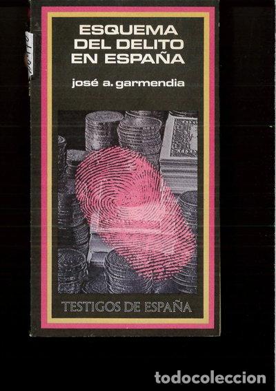 Libros: Esquema del delito en Espa&ntilde;a- 9788401811258