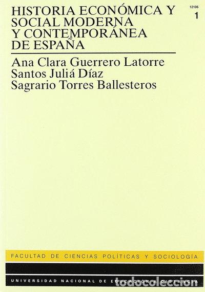Livres: Historia econ&oacute;mica y social moderna y contempor&aacute;nea de Espa&ntilde;a- 9788436223927