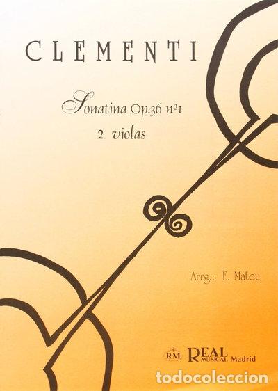 Livres: Muzio Clementi: Sonatina Op.36 No.1, para 2 Violas- 9788438704653