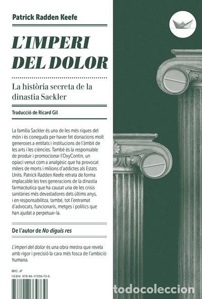B&uuml;cher: L'imperi del dolor- 9788417339739
