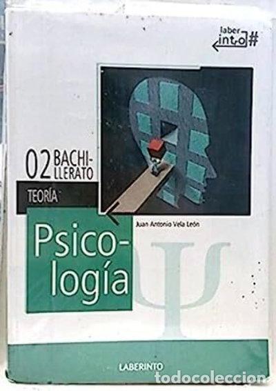 Libros: Psicolog&iacute;a Teor&iacute;a 2&ordm; Bachillerato- 9788484838425