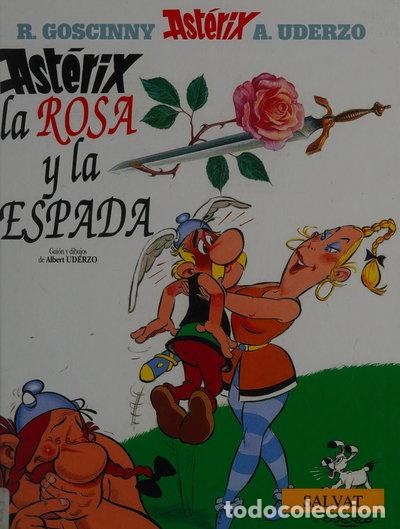 Libros: Ast&eacute;rix, la rosa y la espada- 9788434508156