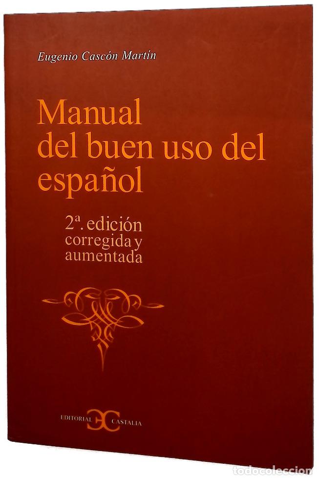 Libros: Manual del buen uso del espa&ntilde;ol