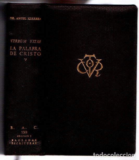 books: La palabra de Cristo. Tomo V - Herrera Oria, Mons. Angel