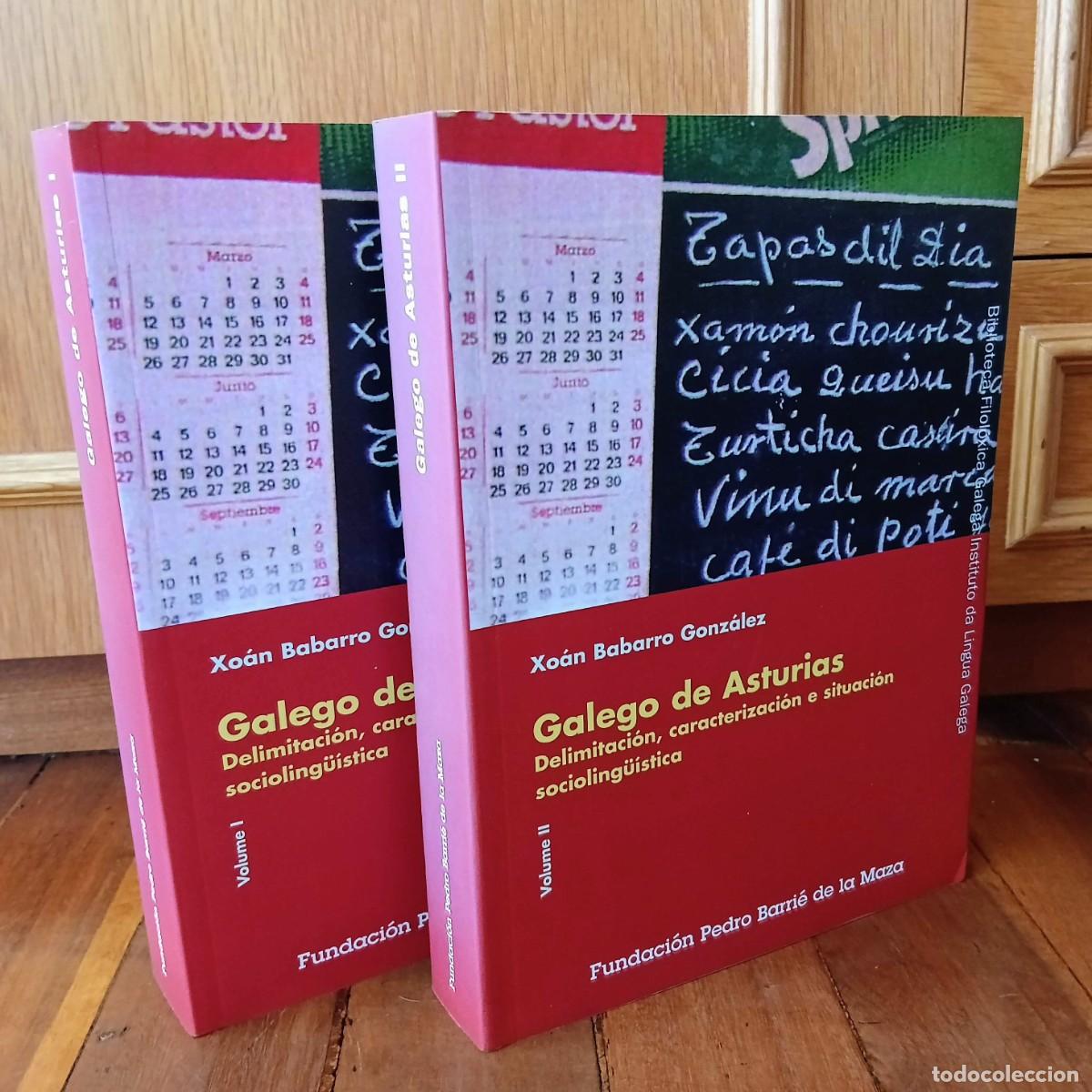 Libros: GALEGO DE ASTURIAS I y II. XO&Aacute;N BABARRO. (2 VOL&Uacute;MENES) - XOAN BABARRO GONZALEZ - GALLEGO