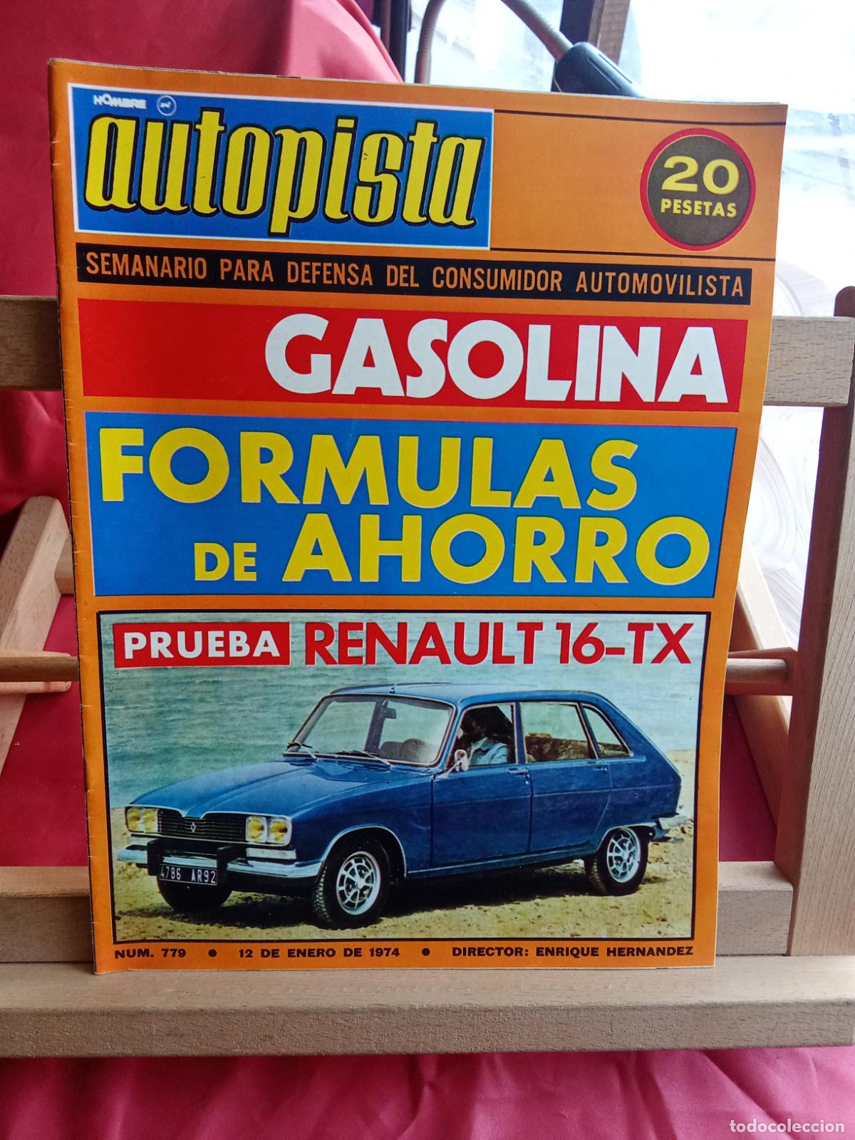 Libros: Revista Autopista N&ordm;779 Enero 1974 REV.1384