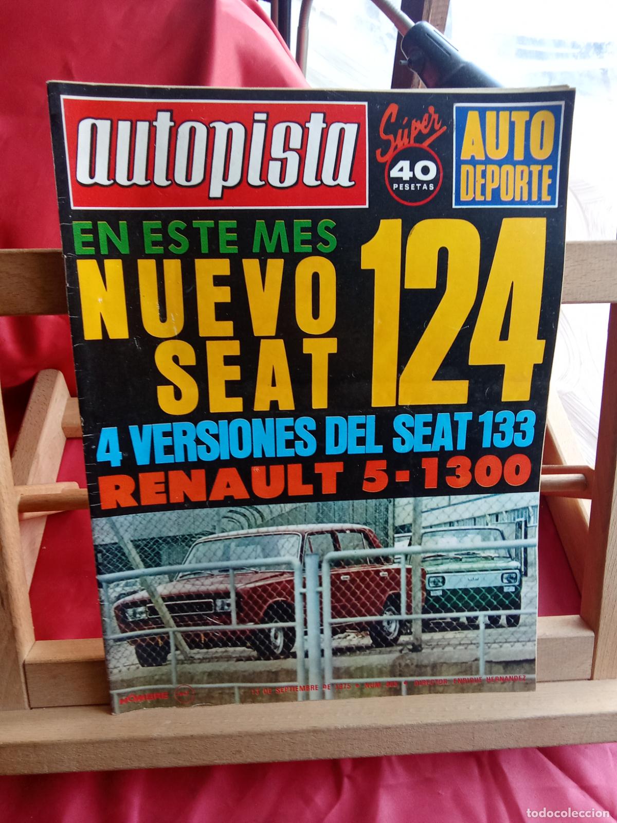 Libros: Revista Autopista N&ordm;865 Septiembre 1975 REV.1385