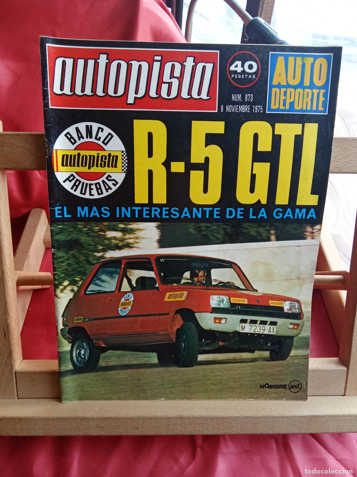 Libros: Revista Autopista N&ordm;873 Noviembre 1975 REV.1388