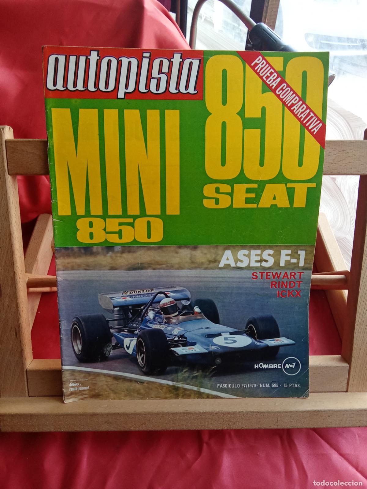 Libros: Revista Autopista N&ordm;595 Julio 1970 REV.1390