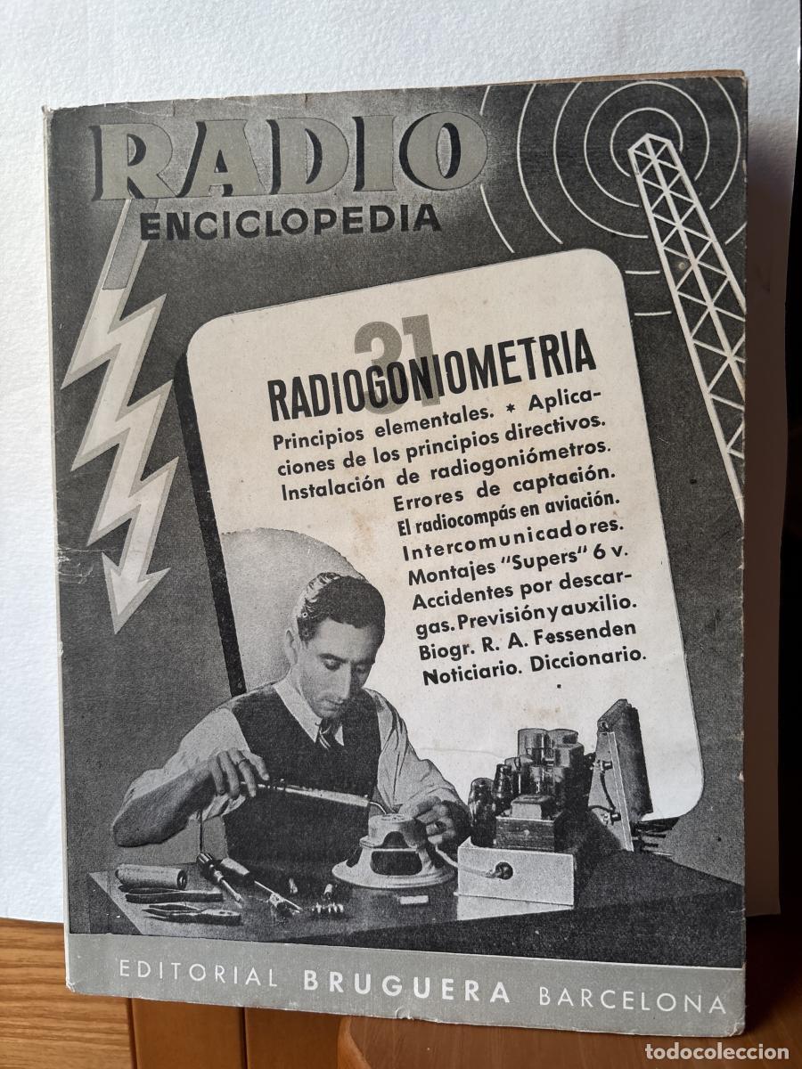 Libri di seconda mano: RADIO ENCICLOPEDIA. VOLUMEN 31. RADIOGONIOMETRIA - TDK124