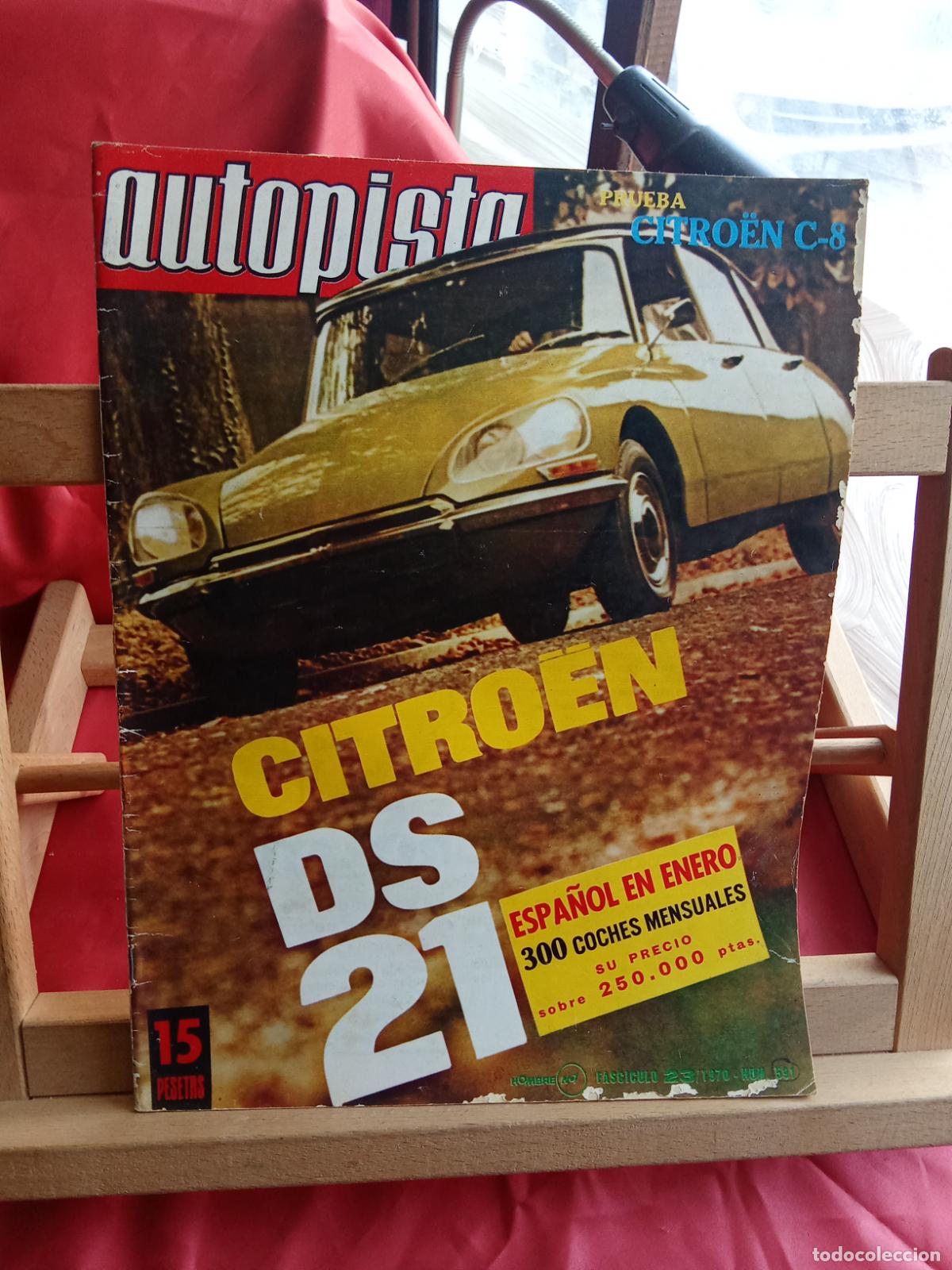 Libros: Revista Autopista N&ordm;591 Junio 1970 REV.1391