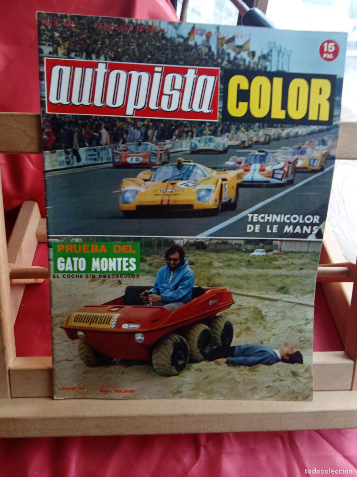 Libri di seconda mano: Revista Autopista N&ordm;647 Junio/Julio 1971 REV.1394