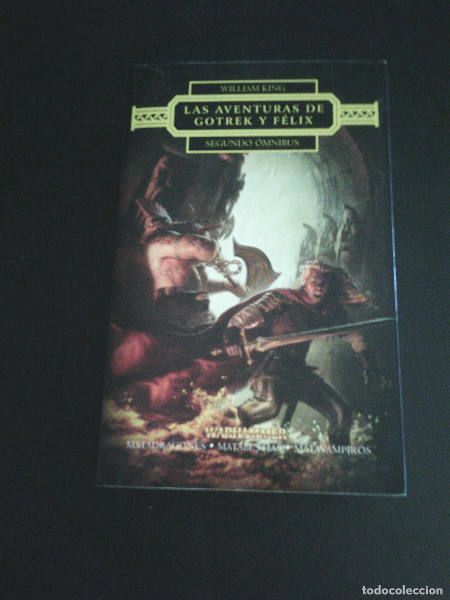 Libri di seconda mano: LAS AVENTURAS DE GOTREK Y FELIX - SEGUNDO OMNIBUS ( 2 ) - KING, WILLIAM - MUY BUEN ESTADO - CJ 216