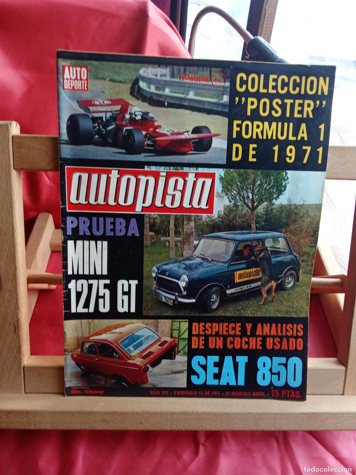 Libri di seconda mano: Revista Autopista N&ordm;633 Mayo 1971 REV.1397